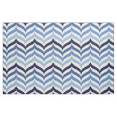 Tissu Blue Couleurs Chevron Pattern (Fat Quarter)