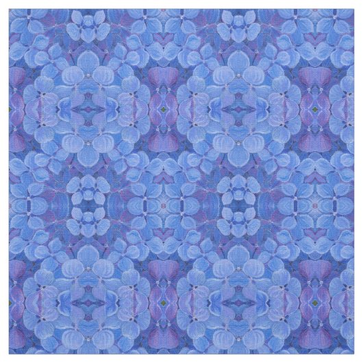 Tissu - Blue Hydrangea (Échantillon)