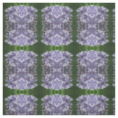 Tissu Blue Hydrangea Flower Petals Motif (Échantillon)