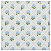 Tissu Blue Hydrangea Grandmillennial (Échantillon)
