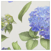 Tissu Blue Hydrangeas (Échantillon)
