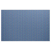 Tissu Blue Multicolor 80s Memphis Motif (Yard)