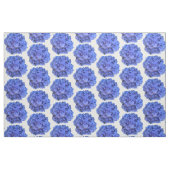 Tissu Blue periwinkel élégantes hydrangées florales (Fat Quarter)