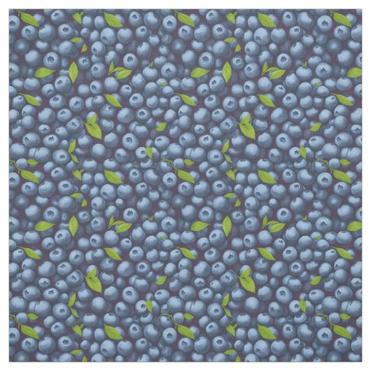 Tissu Blueberges (Échantillon)