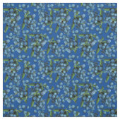 Tissu Blueberges pluvieuses (Échantillon)