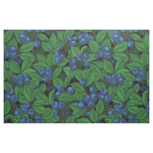 Tissu Blueberry (Fat Quarter)