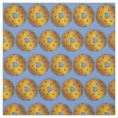 Tissu Blueberry Cake Donuts Doughnut Fabric (Échantillon)