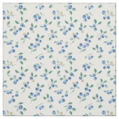 Tissu Blueberry Fields Motif de fruits (Échantillon)