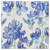 Tissu Bluebonnet Texas Wild Flower Motif (Fermer)