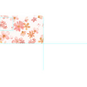 Tissu Blush Flowers Fabric (Carreau)