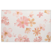 Tissu Blush Flowers Fabric (Fat Quarter)