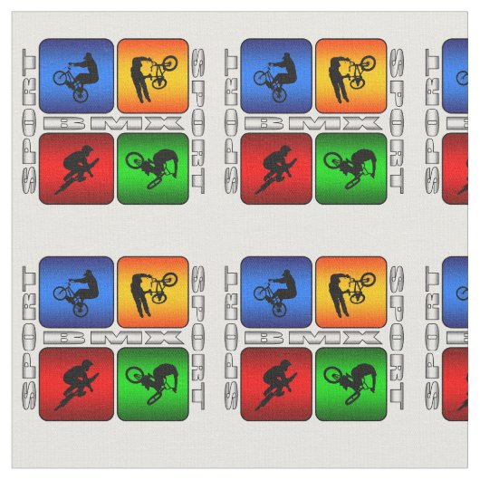 Tissu BMX spectaculaire (Fermer)