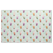 Tissu BOBA SOUTENU Cute Boba Tea (Fat Quarter)