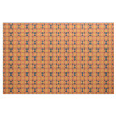 Tissu Boho Celestial Sun Moon Orange Motif (Fat Quarter)