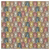 Tissu Boho coloré Boodland Owl Motif (Échantillon)