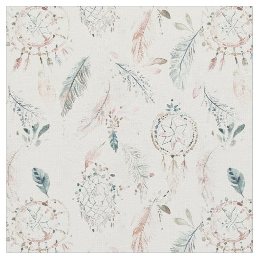 Tissu BOHO DREAMWEAVER et Plumes (Fermer)