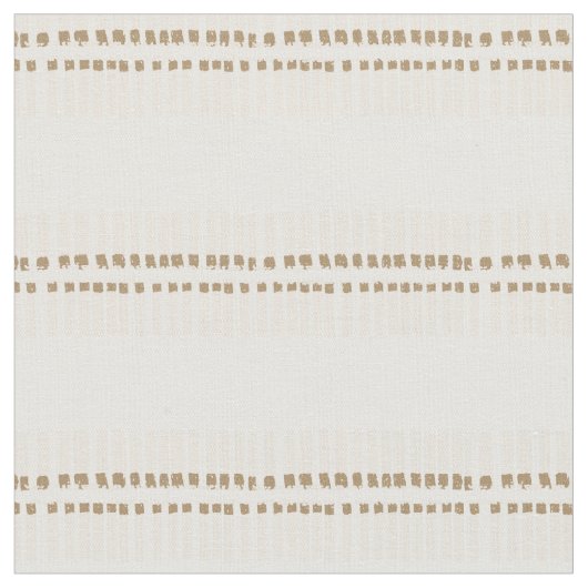 Tissu Boho géo lignes simples beige blanc rustique (Fermer)