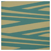 Tissu boho géométrique turquoise beige (Échantillon)