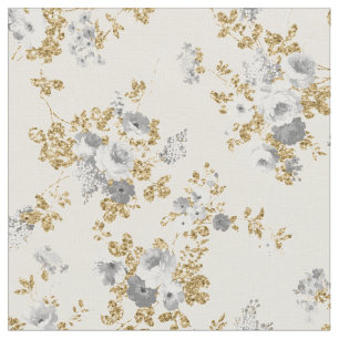 Tissu Boho gris en ivoire de pays de parties