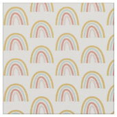 Tissu Boho Pastel Mini Rainbow Cotton Fabric (Détail)
