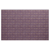 Tissu Boho Purple et Gold Peacock (Yard)