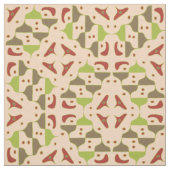 Tissu Boho Retro Moderne Graphisme (Échantillon)