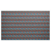 Tissu Bois colorés rouges et bleus (Yard)