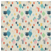 Tissu Boissons Modernes Du Milieu Du Siècle (Échantillon)