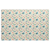 Tissu Boissons Modernes Du Milieu Du Siècle (Fat Quarter)