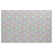 Tissu BOJANGLES, RÉTROS POINTS : MULTICOLORE sur le (Yard)