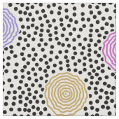 Tissu BOJANGLES, RÉTROS POINTS : MULTICOLORE sur le (Fermer)