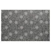 Tissu BOJANGLES, VINTAGE, RETRO POINTS : BLANC sur NOIR (Fat Quarter)