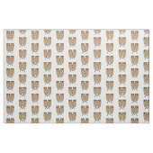 Tissu Bongo, dessin animé de batterie (Fat Quarter)