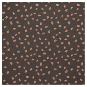 Tissu Bonheur des grains de café (Échantillon)