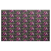 TISSU BONJOUR FABULEUX DIVA PINK HIGELS (Fat Quarter)
