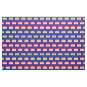 Tissu Bonjour Mon nom est l'étiquette de nom (Yard)