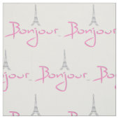 Tissu Bonjour Paris (Échantillon)
