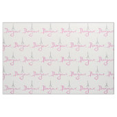 Tissu Bonjour Paris (Fat Quarter)