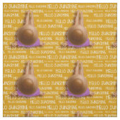 Tissu Bonjour Sunshine Beach (Échantillon)