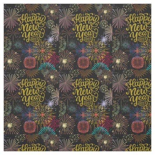 Tissu Bonne année 2023 Thunder_Cove (Échantillon)