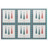 Tissu Bonne Fête des pères (Fat Quarter)