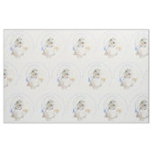 Tissu Bonne nuit Westie (Fat Quarter)