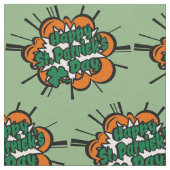Tissu Bonne Saint Patrick's Day (Fermer)