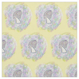 Tissu Bonnes choses Guardian Angel Fabric Matériel d'art