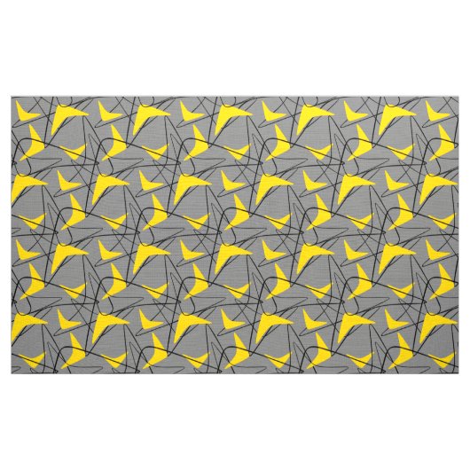 Tissu Boomerang du milieu du siècle (Yard)