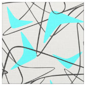 Tissu Boomerang du milieu du siècle (Détail)