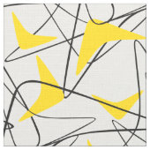 Tissu Boomerang du milieu du siècle (Détail)