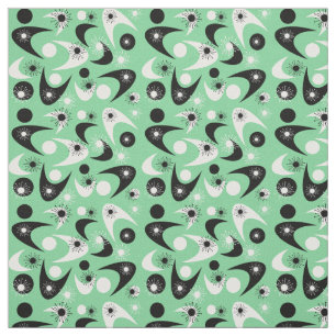 Tissu Boomerangs rétro