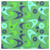 Tissu Boomerangs rétro (Détail)