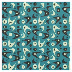 Tissu Boomerangs Rétro